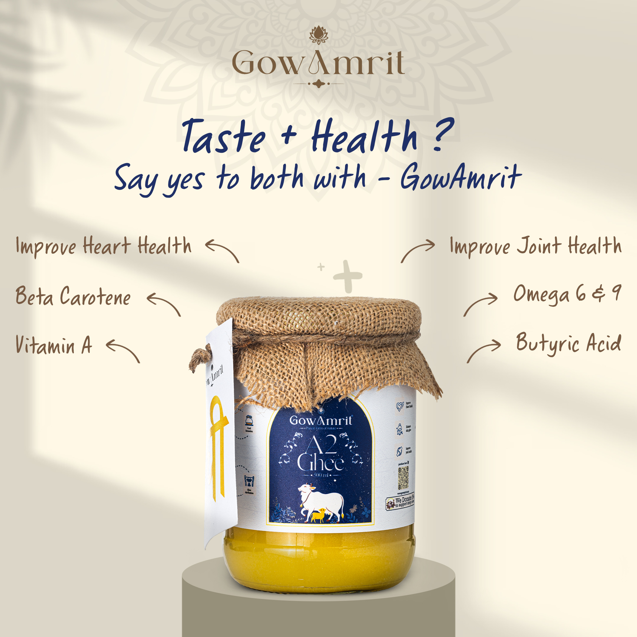 Classic A2 Ghee 1 Kg thumbnail 2